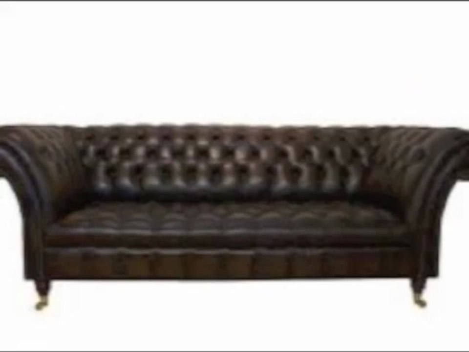 Second Hand Chesterfield Leather Sofas