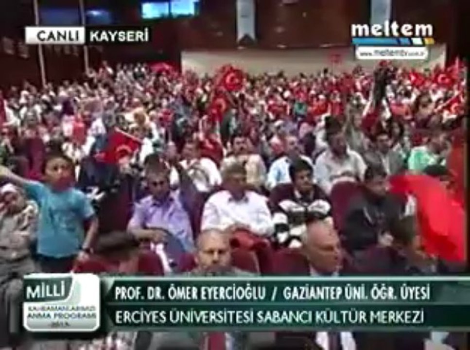 Meltem Tv Prof. Dr. Ömer Eyercioğlu Kayseri Konferansı 13,04,2013