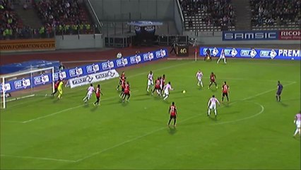 But Kévin BERIGAUD (34ème) - Evian TG FC - Stade Rennais FC (4-2) - saison 2012/2013