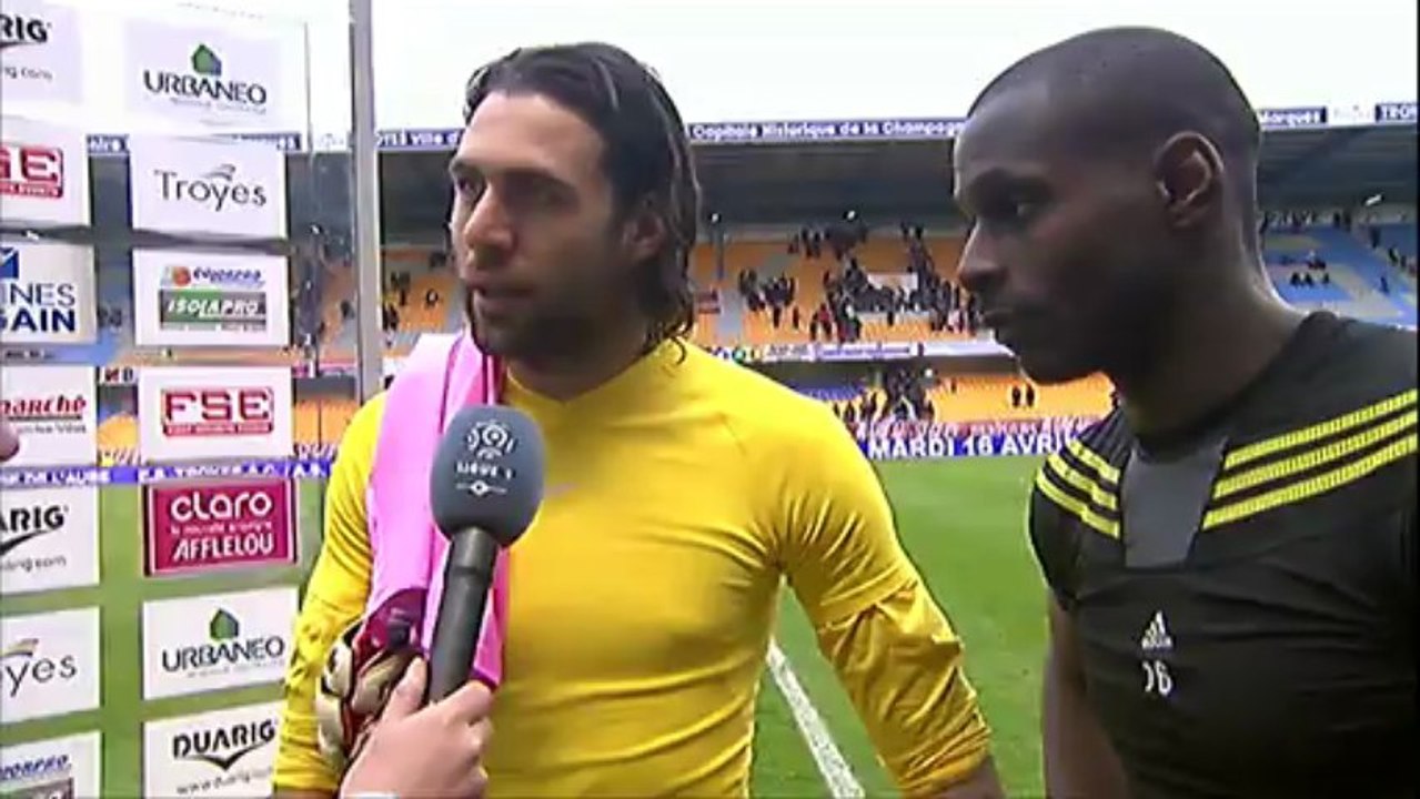 Interview de fin de match : ESTAC Troyes - Paris Saint-Germain - saison 2012/2013