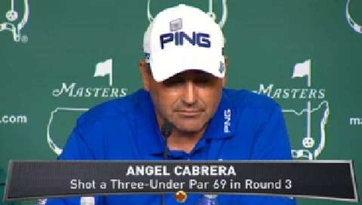 Cabrera, Snedeker Share Masters' Lead