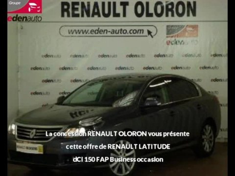 Annonce RENAULT LATITUDE dCi 150 FAP Business