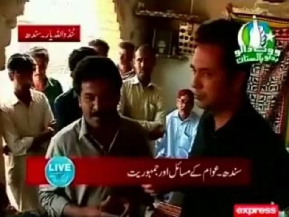 Sindhi people to cast their vote on the pressure of Feudal lords in SIndh