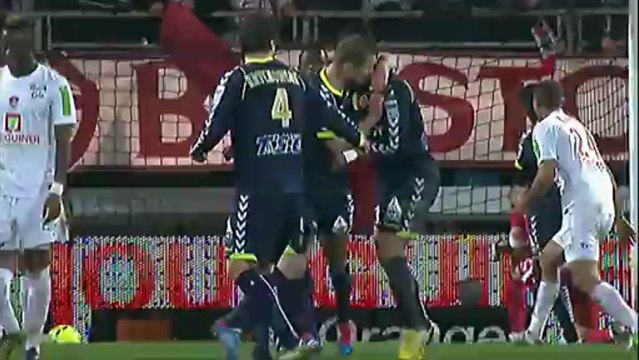 Stade Brestois 29 (SB29) - Stade de Reims (SdR) Le résumé du match (32ème journée) - saison 2012/2013