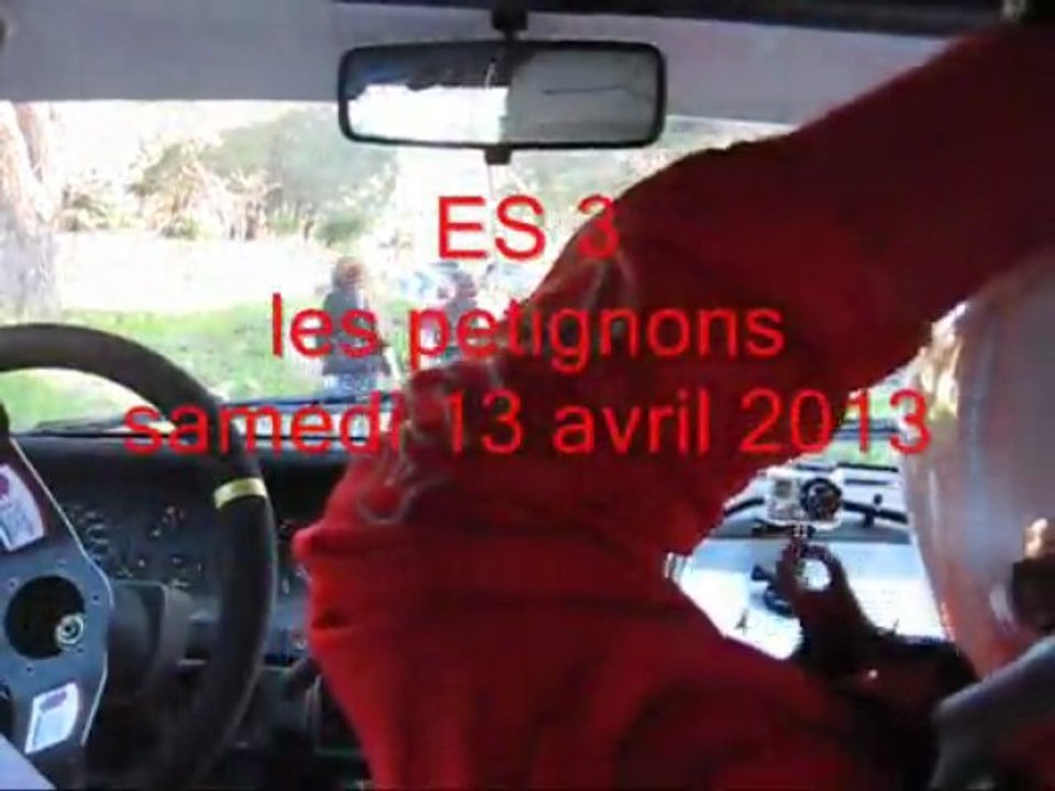 ES  3  les pétignons  rallye des roches brunes 2013