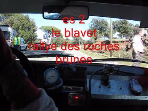 es2 le blavet rallye des roches brunes 2013