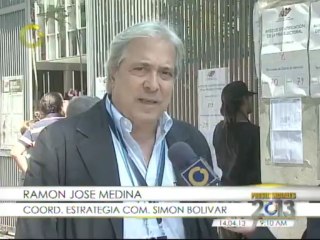 Ramón José Medina: La gente está votando graneadita