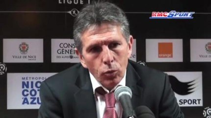Ligue 1 / Les réactions de C. Puel et D. Digard après la victoire de Nice contre Sochaux - 14/04