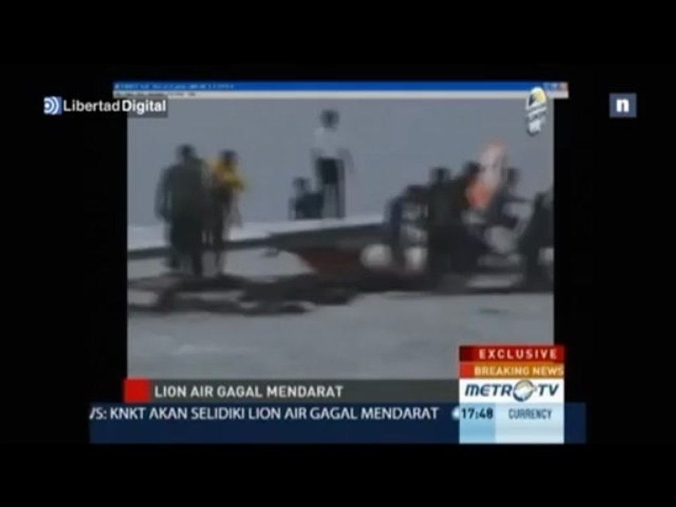 Accidente de avión en Indonesia