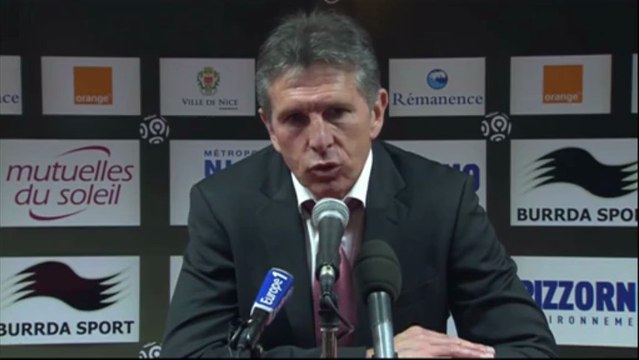 Conférence de presse OGC Nice - FC Sochaux-Montbéliard : Claude PUEL (OGCN) - Eric HELY (FCSM) - saison 2012/2013