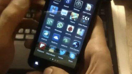 LeWa ICS  ported on Qmobile Noir A8 By Farhan Imaan - INCPak.com