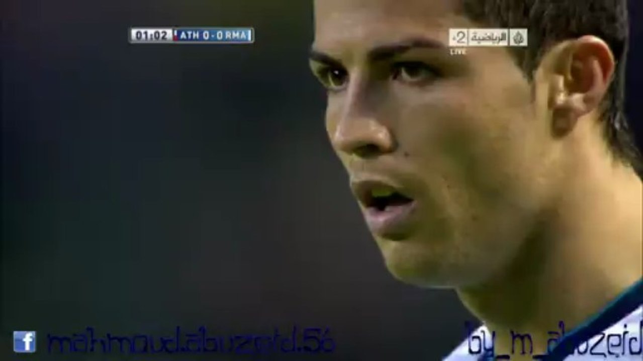 هدف رونالدو - أتليتك بلباو و ريال مدريد - [[ 0-1 ]] الدورى الاسبانى 2013