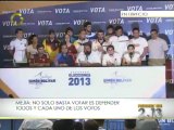 Jóvenes llaman a votar para 