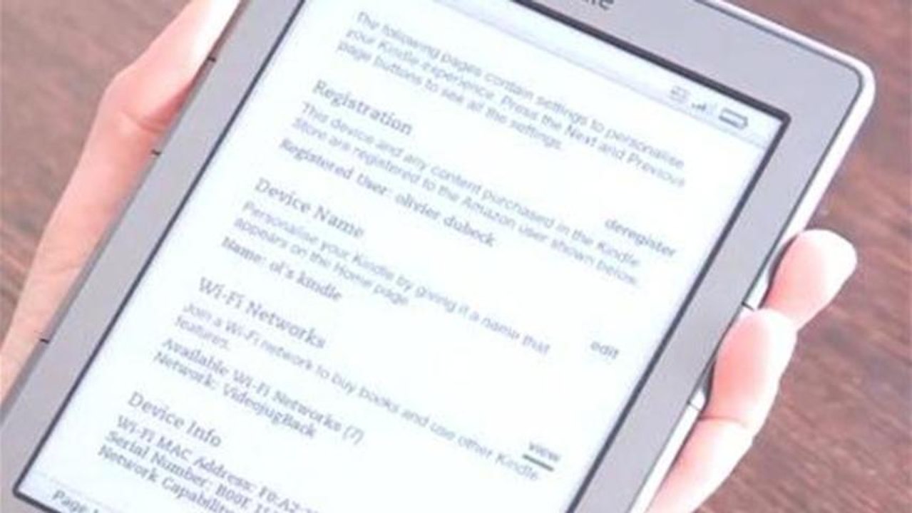 How To Set Up Kindle Wireless Connection video Dailymotion