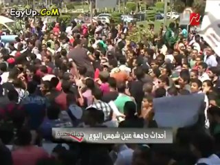 فيديو .. اشتباكات بالشوم والزجاج داخل جامعة عين شمس تحت شعار لا للبلطجة و ما سبب الاشتباكات