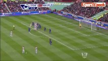 [www.sportepoch.com]19 ' Attempt - Stoke City vigorously the header sliding door and escape from danger equalizer