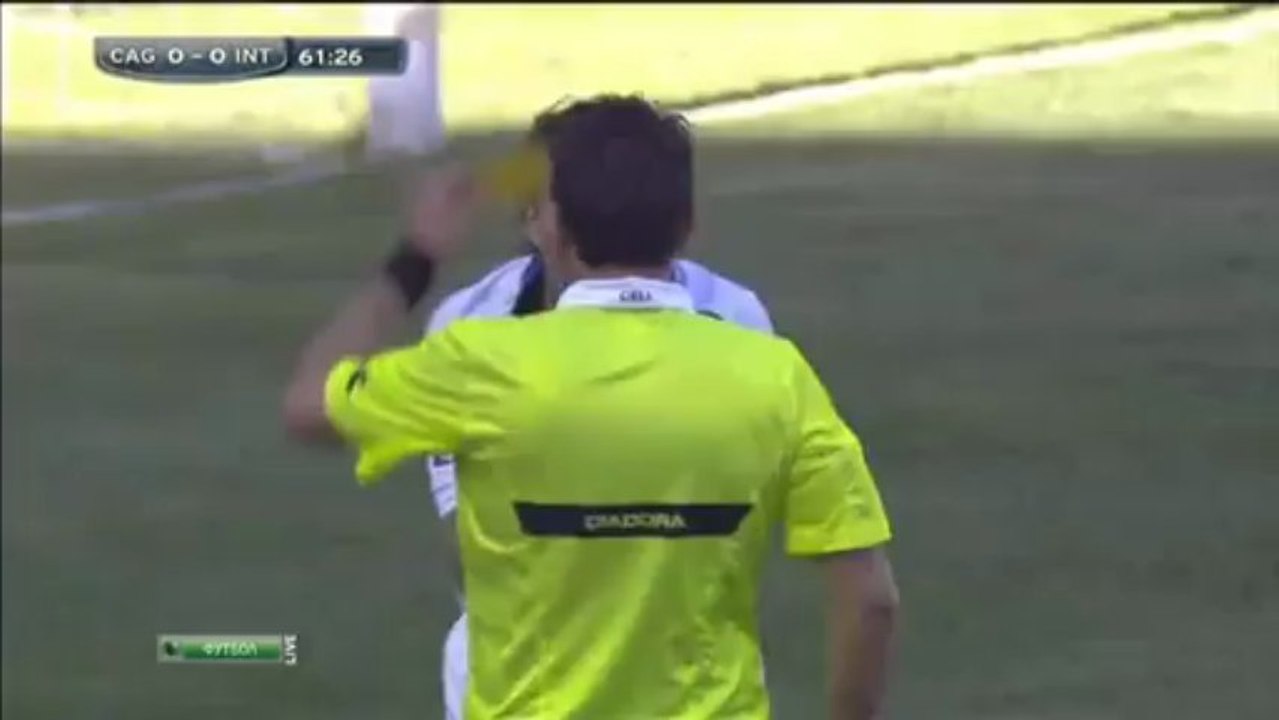 Mauricio Pinilla dive against Inter | 2013