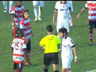 Corinthians, com titulares, perde para oLinense e cai para 6º - Expulsão