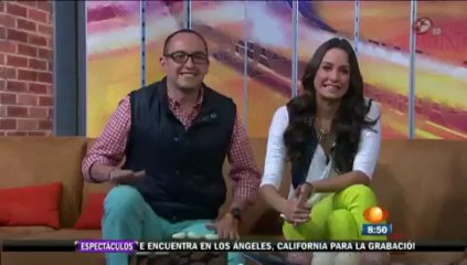 Maite Perroni graba disco en NY