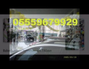 istanbulda balon süslemesi