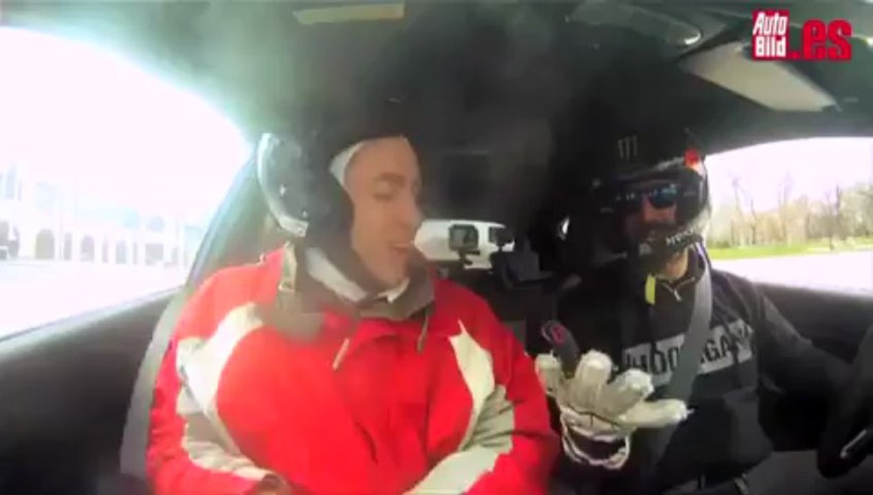 Gymkana de Ken Block con el Ford Fiesta ST