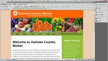 Dreamweaver Tutorial – Video 10 - Our Town Dreamweaver Training Project