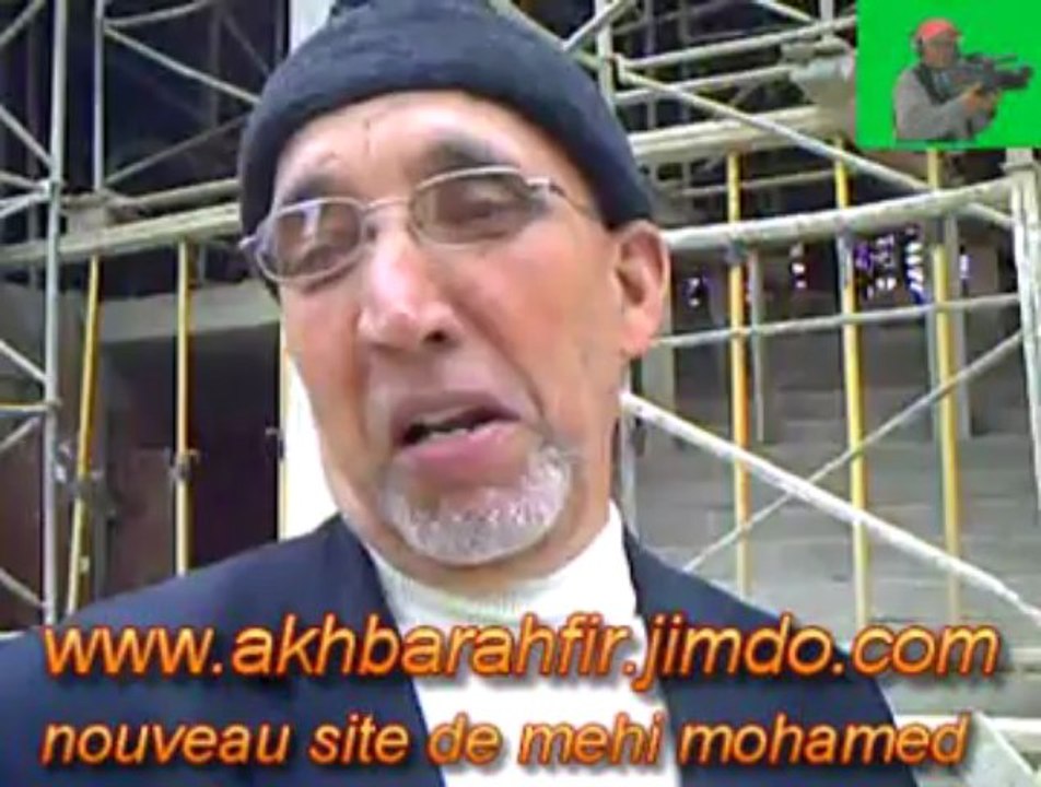 تغطية اعلامية بالصوت والصورة للصحفي المتطوع محمد محي  لاخرما وصلت اليه اشغال اعادة بناء المسجد الاعظم باحفير يوم 14.04.2013