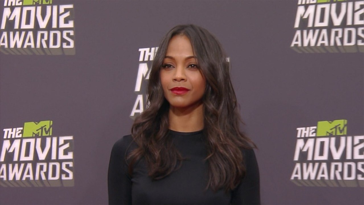 Zoe Saldana  2013 MTV Movie Awards Fashion Red Carpet Arrivals