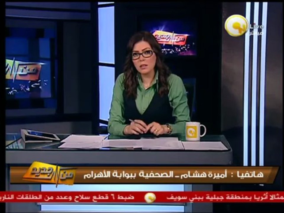 من جديد: شباب الأقباط يحاولون حماية الكاتدرائية