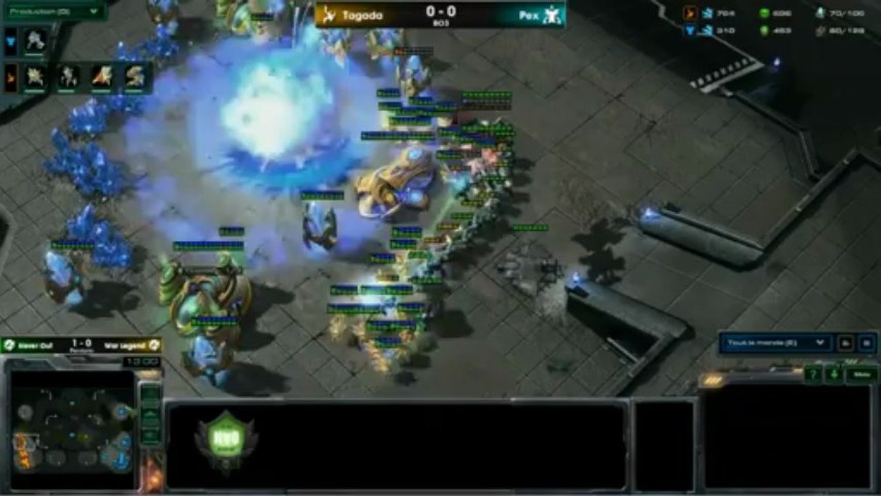 [Nvo] Tagada (P) VS [WL] Pex (T) - 1ere game BO3 pandaria playday #2