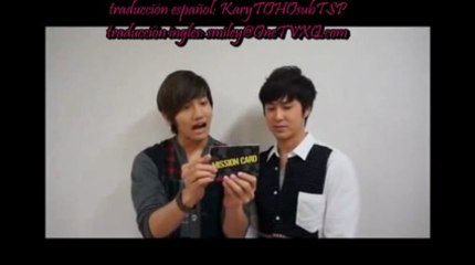 29.12.11 Tohoshinki - Mision Tarjeta III Sub. Español