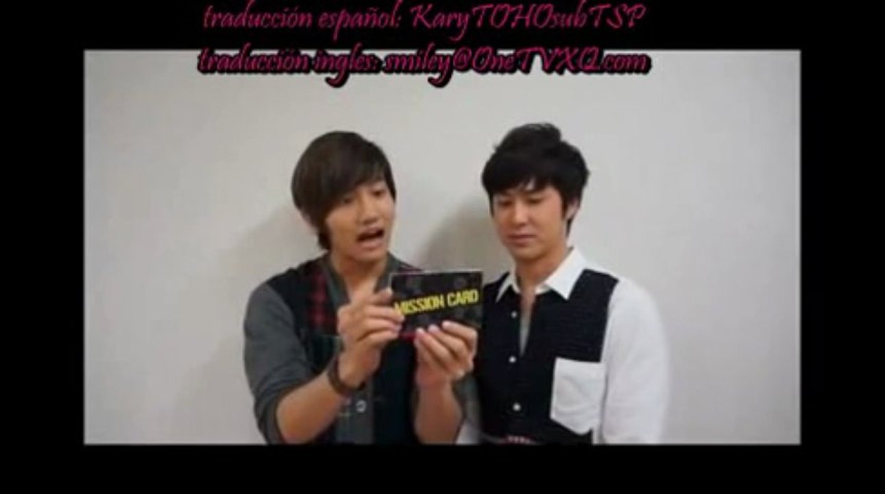 29.12.11 Tohoshinki - Mision Tarjeta III Sub. Español