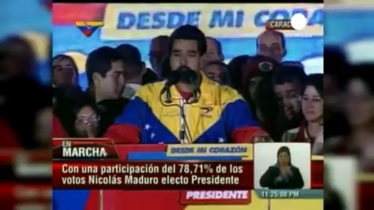 Venezuela : Nicolas Maduro proclamé vainqueur de la...
