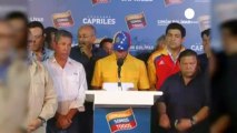 Henrique Capriles conteste la victoire de Maduro
