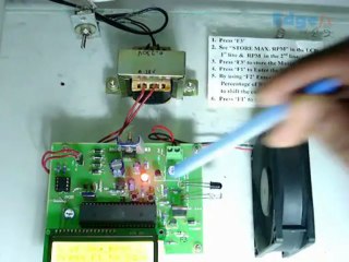 Predefined Speed Control of BLDC Motor | Embedded Systems Projects