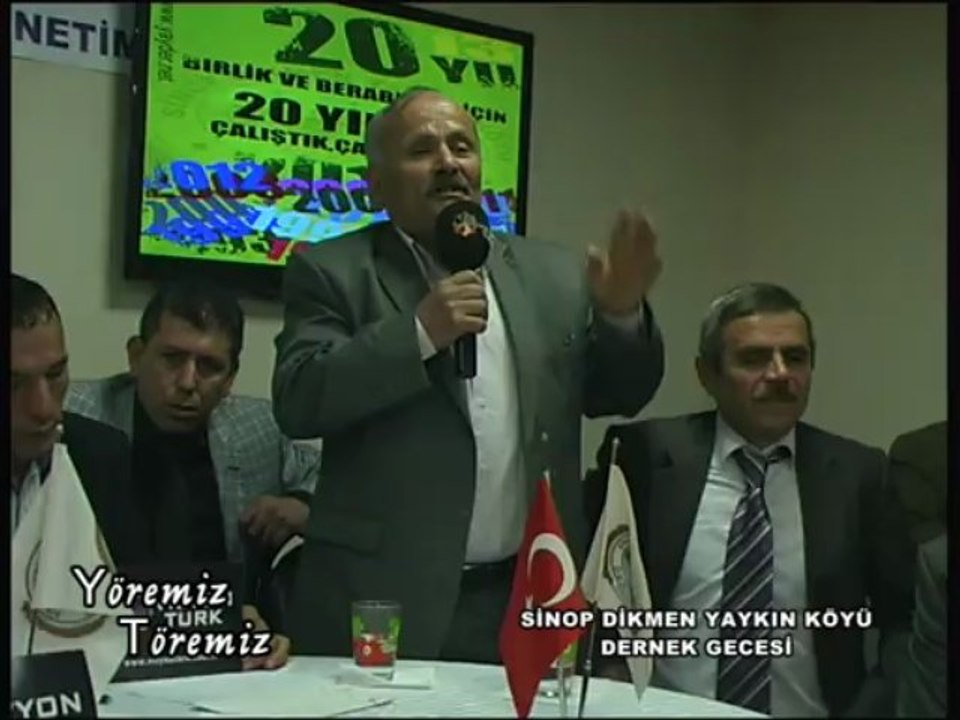 Yöremiz Töremiz - Sinop Dikmen Yaykın Köyü Dernek Gecesi 1.Bölüm