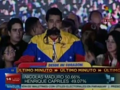 Maduro gana las elecciones en Venezuela