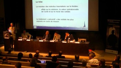 12 - Colonel Francis CHANSON - Faire face aux blessures invisibles - 24 octobre 2012