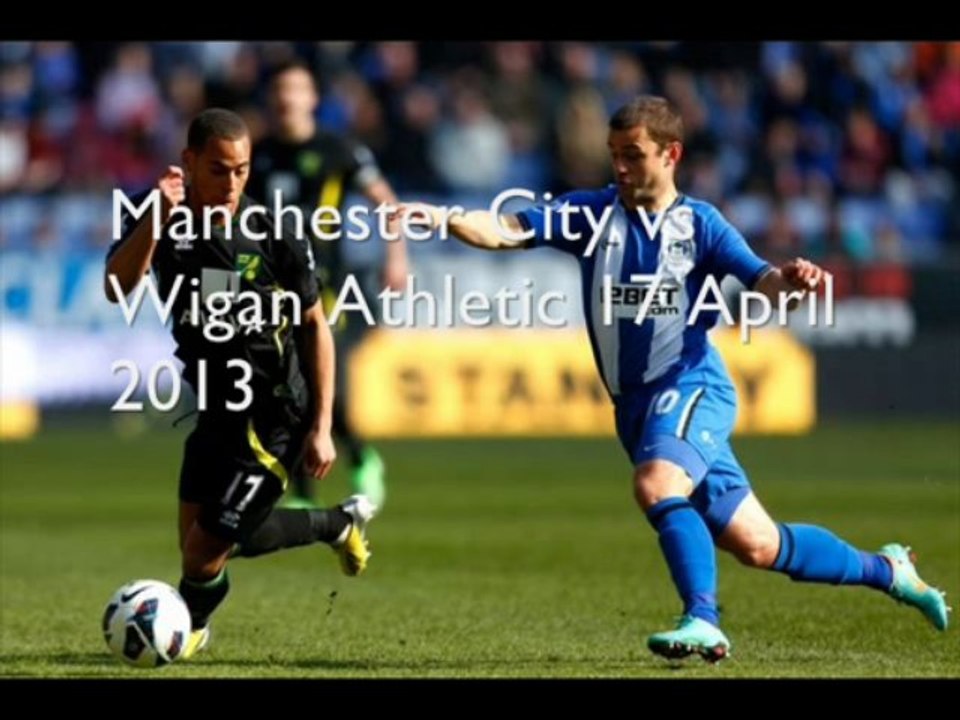Manchester City vs Wigan Athletic