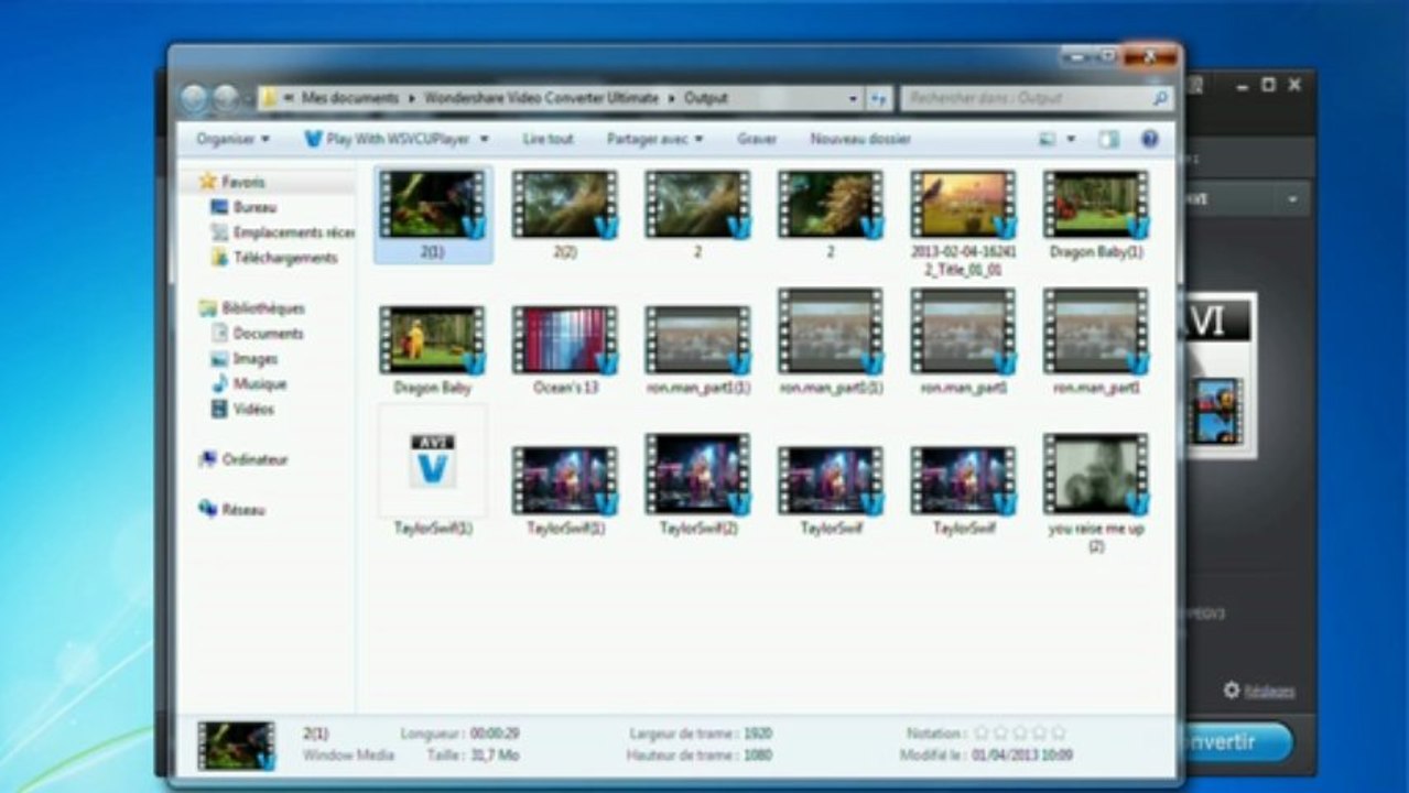 Comment convertir MTS en AVI avec ce convertisseur professionnel?