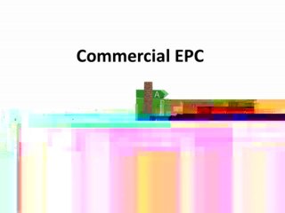 Commercial EPC Commercial Energy Performance Certificate