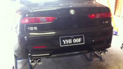 156 GTA with Ragazzon Quad with unsilenced center