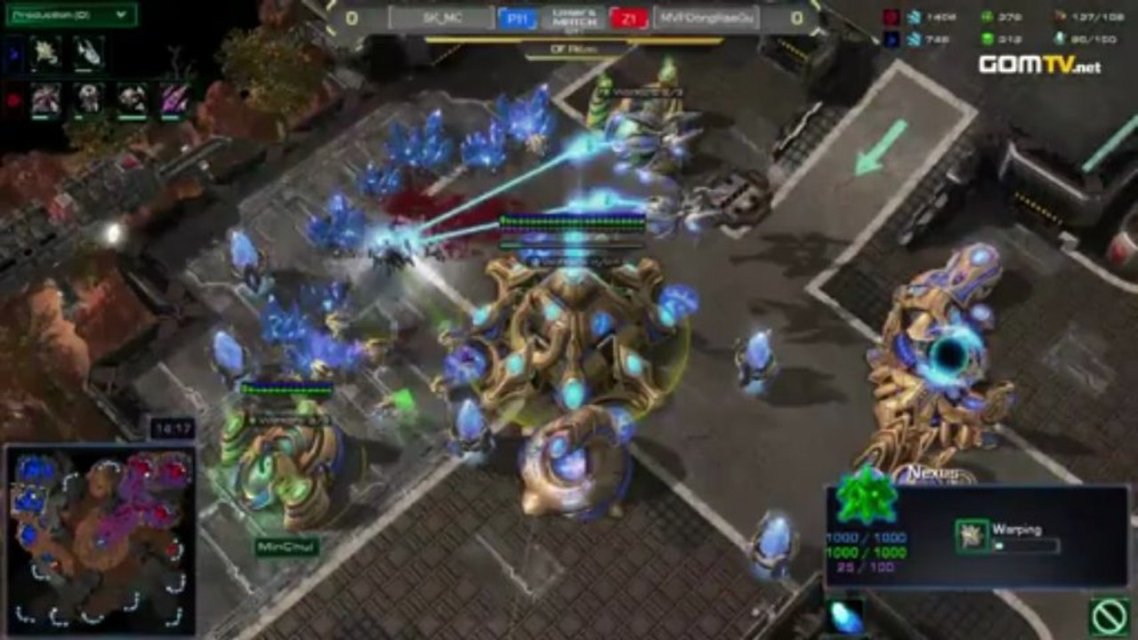 2013 GSL S2 CodeS Ro32 SK_MC[P] vs MVP_DongRaeGu[Z] Set1