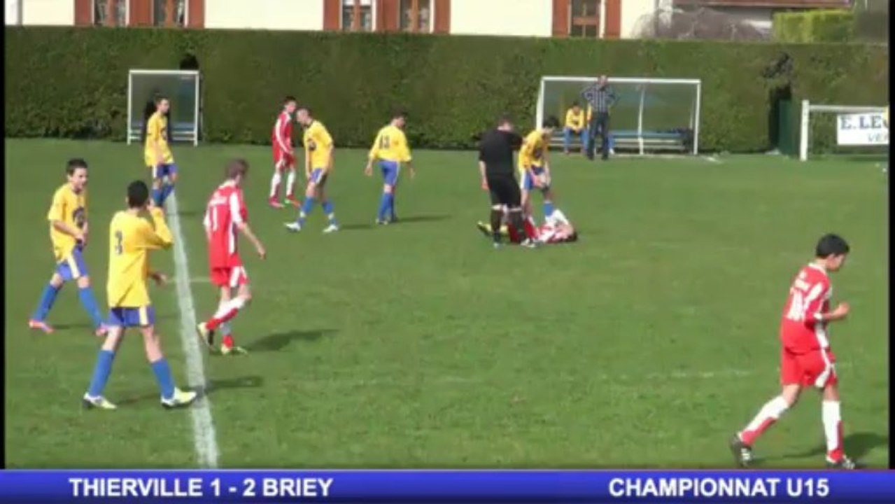 THIERVILLE - BRIEY - 2EME MI-TEMPS - Championnat U15