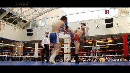 Финал турнира по кикбоксингу. Kickboxing tournament final