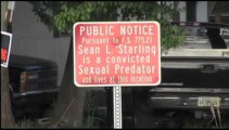 Panneau rouge pour les prédateurs sexuels à Bradford County