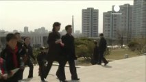 North Korea celebrates the Day of the Sun