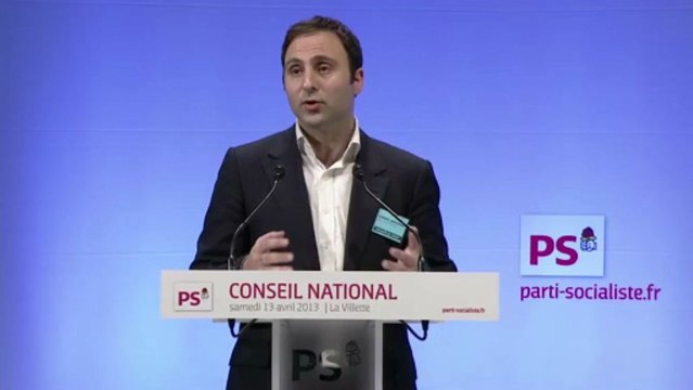 Intervention de Eduardo Rihan Cypel au conseil national du PS