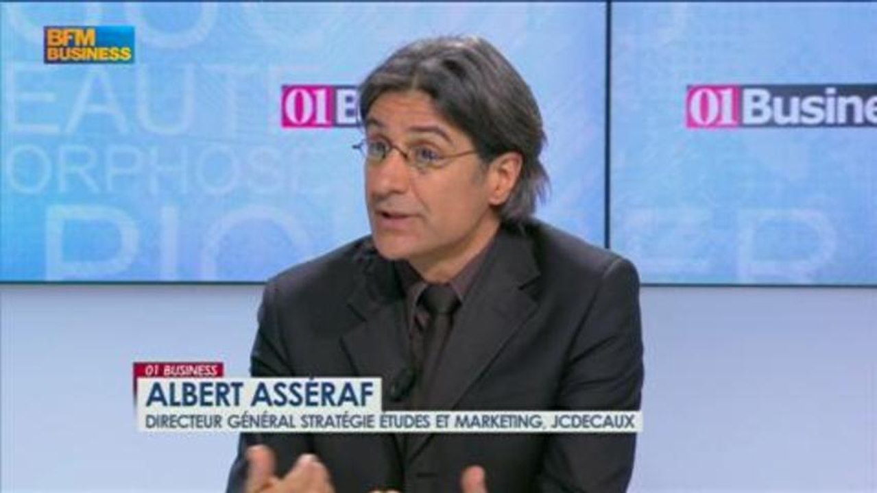 L'affichage urbain devient numérique : Albert Asséraf dans 01Business - 13 avril 1/4