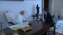 El papa Francisco recibe en audiencia a Rajoy